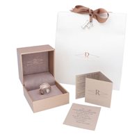 Anello Rubinia Donna Rock Collection Filo Della Vita in Argento Diamante 0.21 Ct AN7ABR-14 - AN7ABR-14